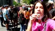 JUVENTUDE FAÍSCA diretamente da greve geral no Chile - YouTube