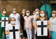 Trabalhadores da saúde de Natal realizam ações de denúncia à situação dos hospitais na pandemia
