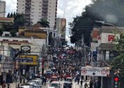 São Carlos 29M: mais de 400 manifestantes protestam contra Bolsonaro