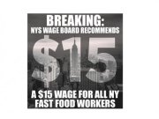 Vitória em Nova York para o movimento pelo salário mínimo