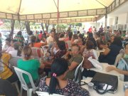 Em greve, servidores do RN realizam ato com 300 funcionários da saúde na governadoria