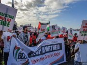 Solidariedade à Palestina: Portuários da África do Sul boicotam carregamentos de Israel