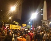 Manifestação contra o aumento das passagens derrota “terror” da PM e denuncia Pimentel