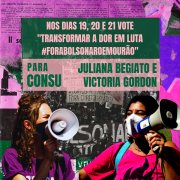 Vote "Transformar a dor em luta #ForaBolsonaroEMourão" para o CONSU Unicamp