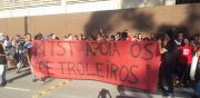MTST marcha em solidariedade à greve dos petroleiros na Recap em Mauá