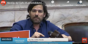 Argentina: deputado de esquerda Del Caño denunciou "o ajuste aos aposentados para negociar com o FMI" 