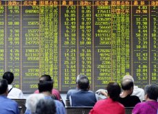 Queda no mercado de ações da China 