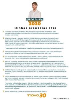 Partido Novo, de João Amoedo, defende criminalização total do aborto