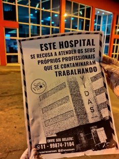 Hospital Vida's se nega a prestar socorro à própria funcionária com suspeita de coronavírus