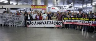 Metroviários de SP se mobilizam contra retirada de direitos e privatização
