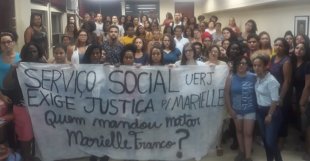 Estudantes do Serviço Social da UERJ vão paralisar no dia 14 por justiça para Marielle