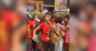 Letícia Parks: "A morte de Moïse é símbolo da reforma trabalhista e do Brasil racista de Bolsonaro e Mourão"