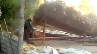 Empresário ataca assentamento em Tocantins derrubando casas com serra elétrica
