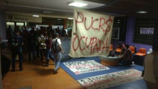 PUC-RS ocupada pelos estudantes após forte repressão 