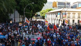 Para apoiar privatização da CEDAE e Pezão, cobertura da Globo criminaliza manifestantes