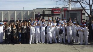 Estado espanhol: paralisação de mulheres na fábrica Telepizza em Madri