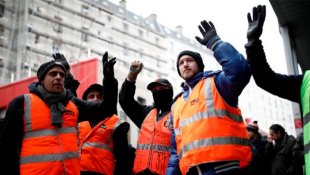 Greve na França: assembleia de coordenação dos setores em luta em Paris