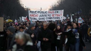 França: 51 dias de greve e nova jornada de mobilizações 