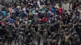 Guatemala: Operação brutal da polícia e do exército reprime migrantes com destino aos EUA