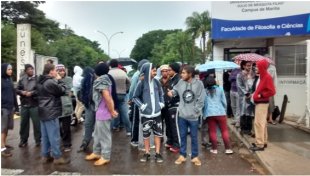 Estudantes e trabalhadores da Unesp realizam paralisações e atos em todo o Estado de São Paulo