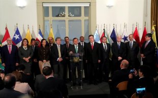 Golpismo: o Grupo de Lima convocou para "continuar a luta contra Maduro"
