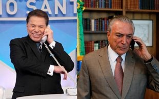 Silvio Santos convida Temer para defender a odiada reforma da previdência no SBT