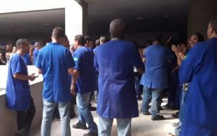 Trabalhadores da Casa da Moeda ocuparam sala da presidência contra a Privatização