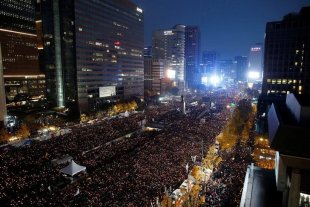 Coréia do Sul: presidenta irá depor por corrupção após marchas massivas por sua renúncia