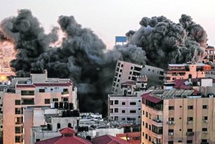 Segundo Netanyahu, prédio de agência de notícia bombardeado em gaza era um "alvo legítimo"
