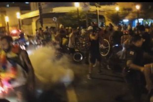 PM reprime bloco de ciclistas no pré-carnaval de Belo Horizonte