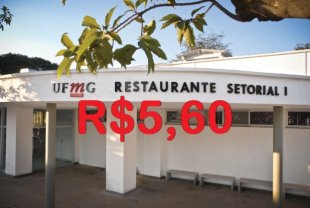 Reitoria aumenta preço do bandejão da UFMG com apoio do DCE