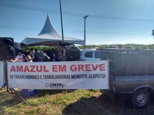 Funcionários da empresa Amazul de produção de submarinos entram em greve