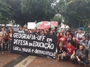 Geografia UFF na luta contra os ataques de Bolsonaro e Wintraub