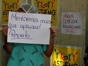 “Estamos no limite”: trabalhadores da saúde de MG farão paralisação e ato no dia 30/06