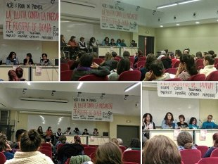 Na Espanha, grande ato do Pão e Rosas: “A luta contra a precarização tem rosto de mulher”