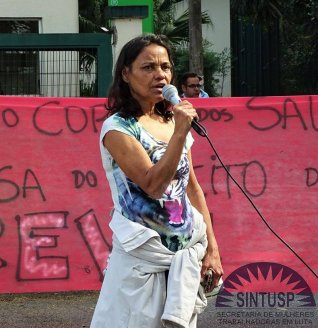 A voz das Mulheres sobre a violência do dia 7 de março na USP: Dini, Trabalhadora do CESEB