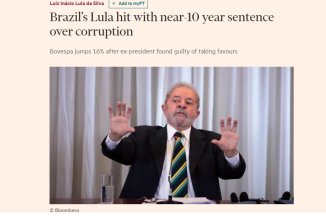 Imprensa internacional repercute condenação de Lula