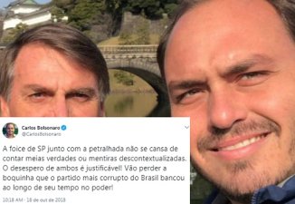 Carlos Bolsonaro chama a Folha de comunista em mais uma ameaça à liberdade de imprensa