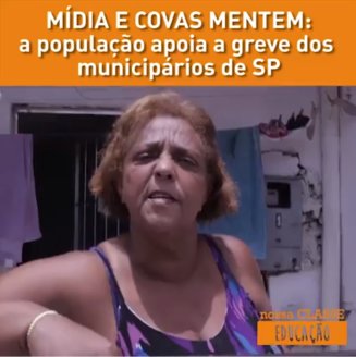 [VÍDEO] A população apoia a greve dos servidores municipais de SP!