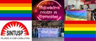 Sintusp organiza bloco pela greve geral na parada LGBT de São Paulo