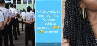 Racismo: estudantes do colégio Tiradentes em MG são coagidas a retirarem suas tranças