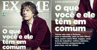 Revista Exame exclama: "que se trabalhe até a idade do cantor Mick Jagger"