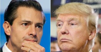 Trump, Peña Nieto e o muro