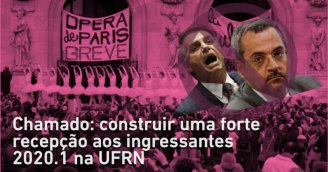 Por uma recepção unificada na UFRN com a força dos trabalhadores franceses contra Bolsonaro e rumo ao 8M!
