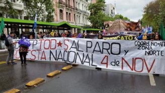 Terceira manifestação contra o regime privado da aposentadoria no Chile (AFP)