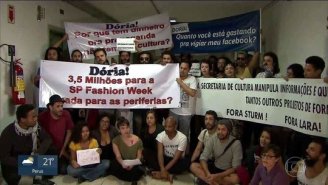 Sob ameaças de Doria, manifestantes deixam prédio da Secretaria de Cultura de São Paulo