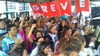 Servidores em greve precisam vencer: pelo não pagamento da dívida estadual para satisfazer todas as demandas
