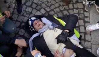 França: Jornalistas são atacados de perto por tiros de Flash ball