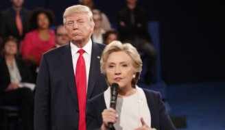 Segundo debate entre Trump e Hillary: dura troca de acusações
