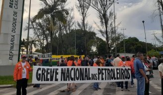 Greve nacional dos petroleiros chega ao 3º dia enfrentando o boicote da imprensa golpista